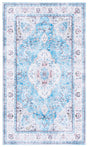 Safavieh Martha Stewart Washable 3'-0" x 5'-0" Rug in Turquoise / Beige