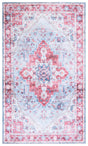 Safavieh Martha Stewart Washable 3'-0" x 5'-0" Rug in Red / Blue