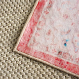 Safavieh Martha Stewart Washable 5'-0" x 7'-0" Rug in Rust / Gold