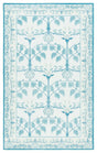 Safavieh Martha Stewart Washable 3'-0" x 5'-0" Rug in Ivory / Light Blue
