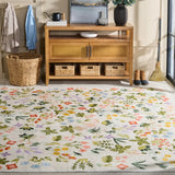Safavieh Martha Stewart Washable 8'-0" x 10'-0" Rug in Beige / Red