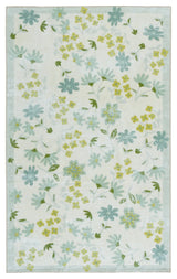Safavieh Martha Stewart Washable 3'-0" x 5'-0" Rug in Beige / Light Green