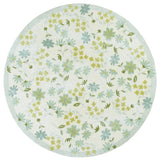 Safavieh Martha Stewart Washable 6'-0" x 6'-0" Rug in Beige / Light Green