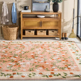 Safavieh Martha Stewart Washable 8'-0" x 10'-0" Rug in Rust / Gold