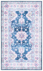 Safavieh Martha Stewart Washable 3'-0" x 5'-0" Rug in Navy / Beige
