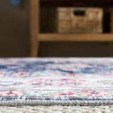 Safavieh Martha Stewart Washable 5'-0" x 7'-0" Rug in Navy / Beige