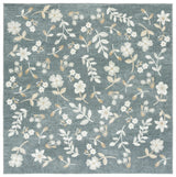 Safavieh Martha Stewart Washable 6'-0" x 6'-0" Rug in Dark Grey / Beige
