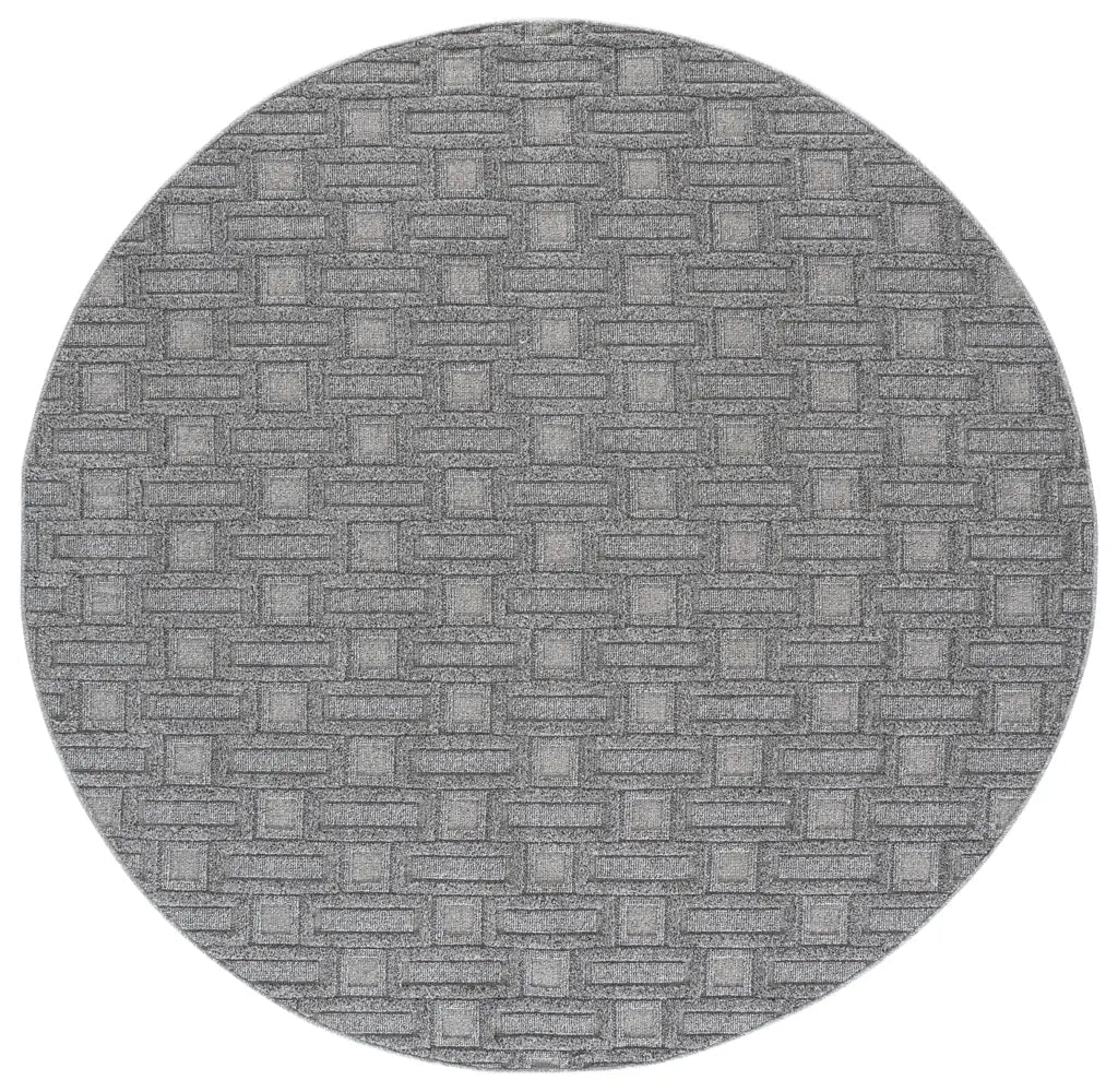 Safavieh Matisse 6'-7" x 6'-7" Rug in Grey / Dark Grey