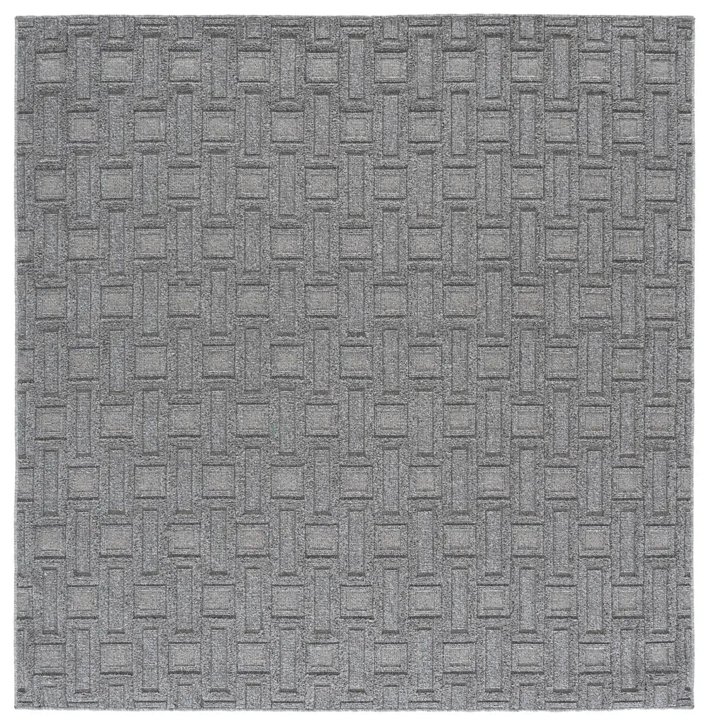 Safavieh Matisse 6'-7" x 6'-7" Rug in Grey / Dark Grey