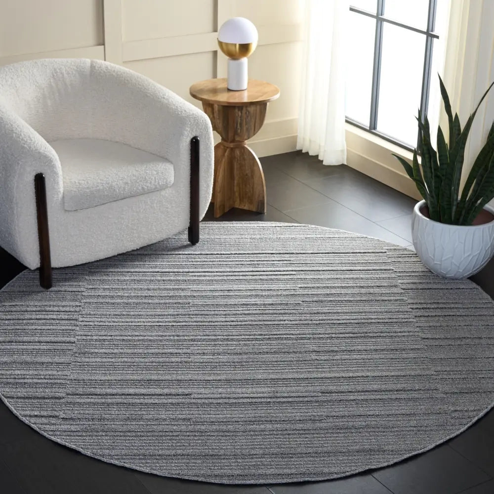 Safavieh Matisse 6'-7" x 6'-7" Rug in Grey / Dark Grey