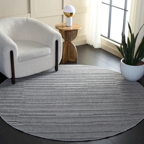 Safavieh Matisse 6'-7" x 6'-7" Rug in Grey / Dark Grey