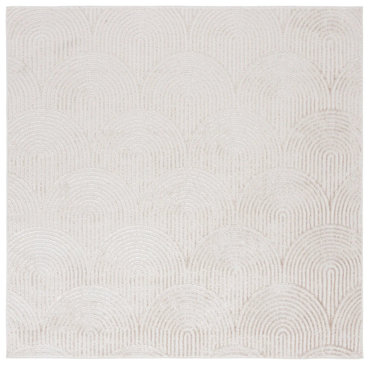 Safavieh Maya 6'-7" x 6'-7" Rug in Ivory / Beige