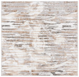 Safavieh Maya 6'-7" x 6'-7" Rug in Ivory / Grey Beige