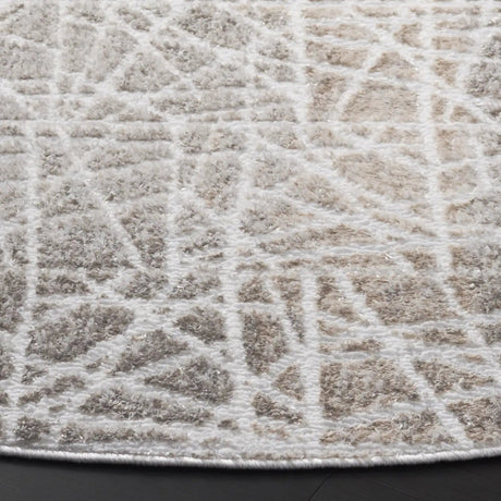 Safavieh Maya 6'-7" x 6'-7" Rug in Taupe / Grey