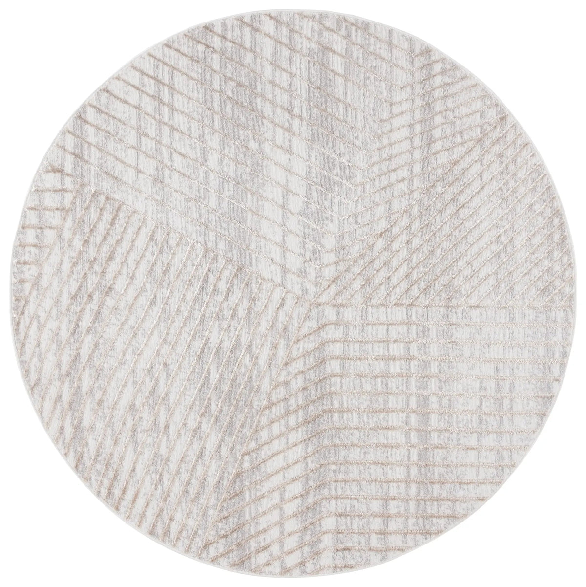 Safavieh Maya 6'-7" x 6'-7" Rug in Ivory / Beige