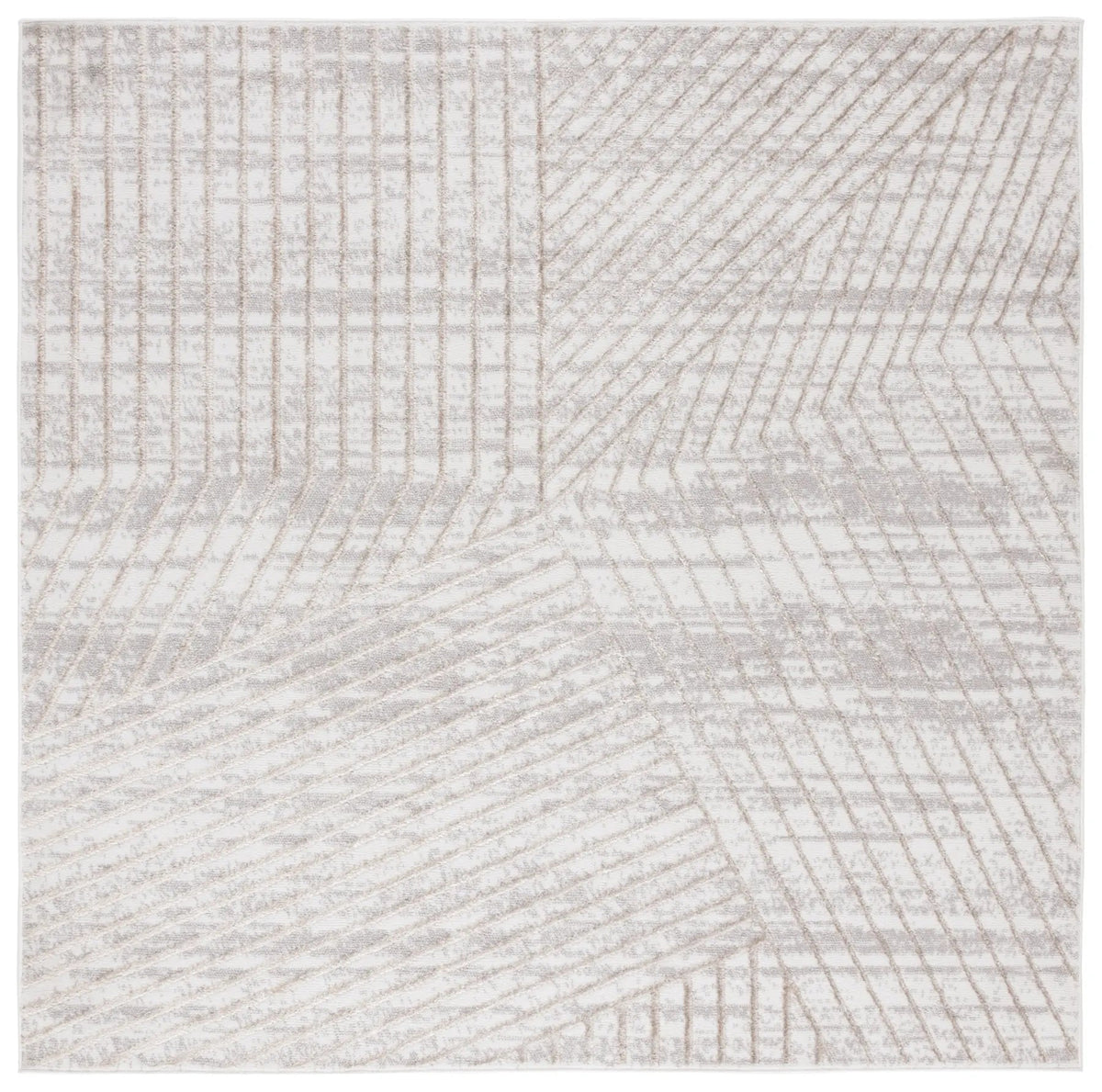 Safavieh Maya 6'-7" x 6'-7" Rug in Ivory / Beige