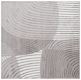 Safavieh Maya 6'-7" x 6'-7" Rug in Ivory / Grey
