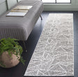 Safavieh Maya 2'-0" x 8'-0" Rug in Ivory / Grey