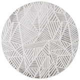 Safavieh Maya 6'-7" x 6'-7" Rug in Ivory / Grey