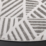 Safavieh Maya 6'-7" x 6'-7" Rug in Ivory / Grey