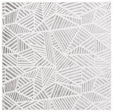 Safavieh Maya 6'-7" x 6'-7" Rug in Ivory / Grey