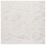 Safavieh Maya 6'-7" x 6'-7" Rug in Ivory / Beige