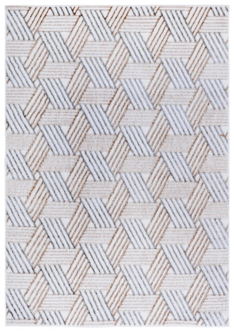 Safavieh Maya 4'-0" x 6'-0" Rug in Ivory / Grey Beige