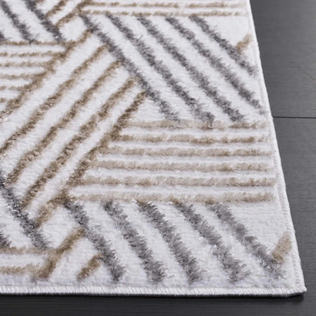 Safavieh Maya 4'-0" x 6'-0" Rug in Ivory / Grey Beige