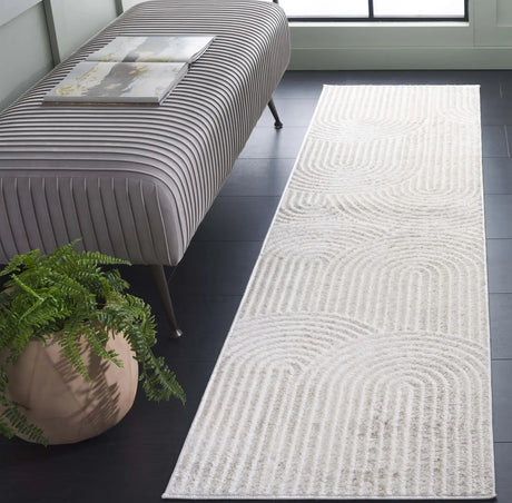 Safavieh Maya 2'-0" x 8'-0" Rug in Taupe / Ivory