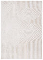 Safavieh Maya 4'-0" x 6'-0" Rug in Taupe / Ivory