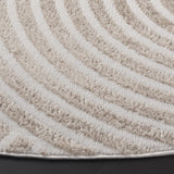Safavieh Maya 6'-7" x 6'-7" Rug in Taupe / Ivory