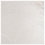 Safavieh Maya 6'-7" x 6'-7" Rug in Taupe / Ivory