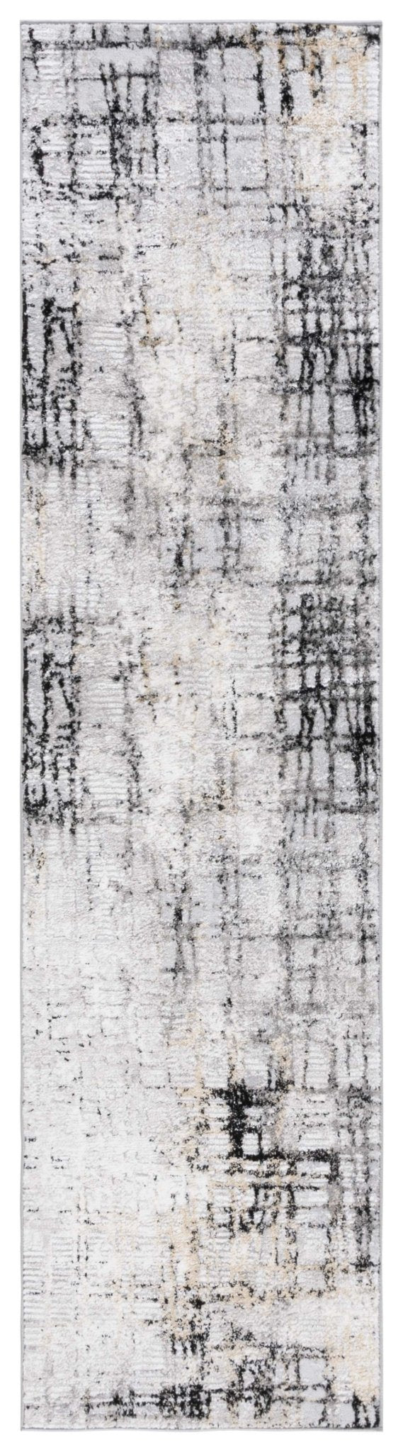 Safavieh Meadow Mdw550G Light Grey/Black Rug.
