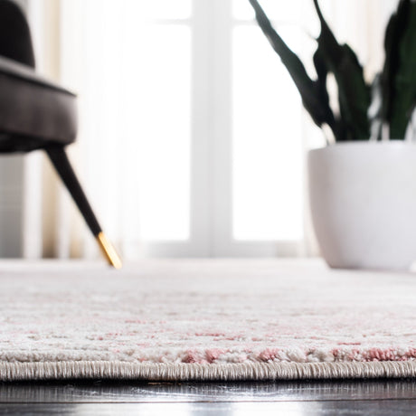 Safavieh Meadow Mdw585B Beige/Pink Rug.