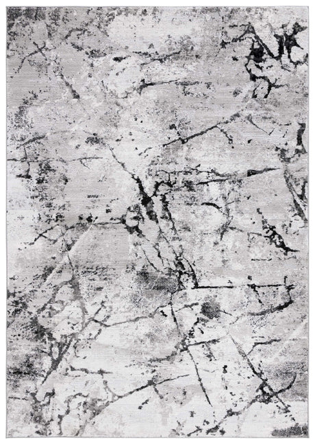 Safavieh Meadow Mdw597F Grey/Black Rug.