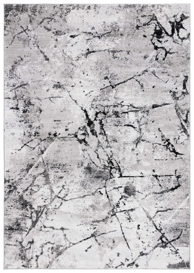 Safavieh Meadow Mdw597F Grey/Black Rug.