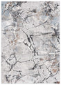 Safavieh Meadow Mdw597H Light Grey/Black Rug.