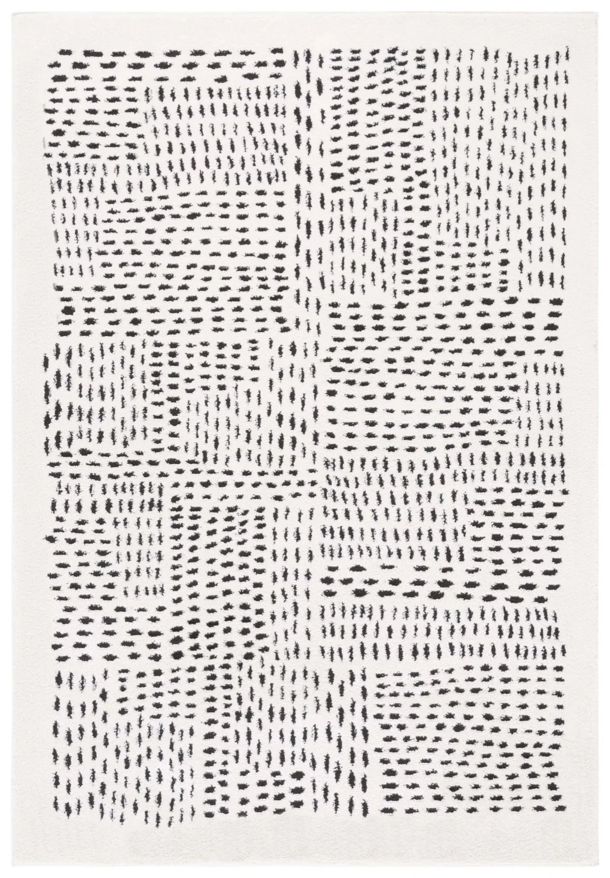 Safavieh Melody 4'-0" x 6'-0" Rug in Ivory / Black