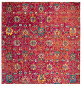 Safavieh Merlot Mer107Q Red/Multi Rug.