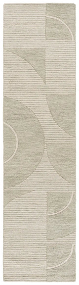 Safavieh Metro 2'-3" x 9'-0" Rug in Sage / Ivory