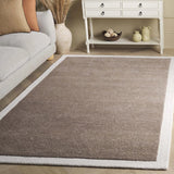 Safavieh Metro 4'-0" x 6'-0" Rug in Dark Beig / Ivory