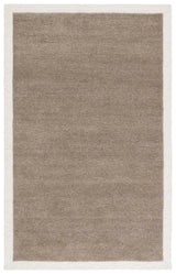 Safavieh Metro 4'-0" x 6'-0" Rug in Dark Beig / Ivory