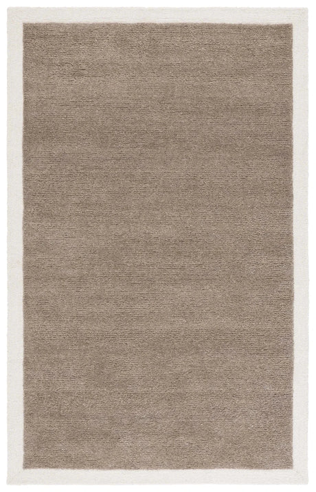 Safavieh Metro 4'-0" x 6'-0" Rug in Dark Beig / Ivory