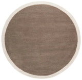 Safavieh Metro 6'-0" x 6'-0" Rug in Dark Beig / Ivory