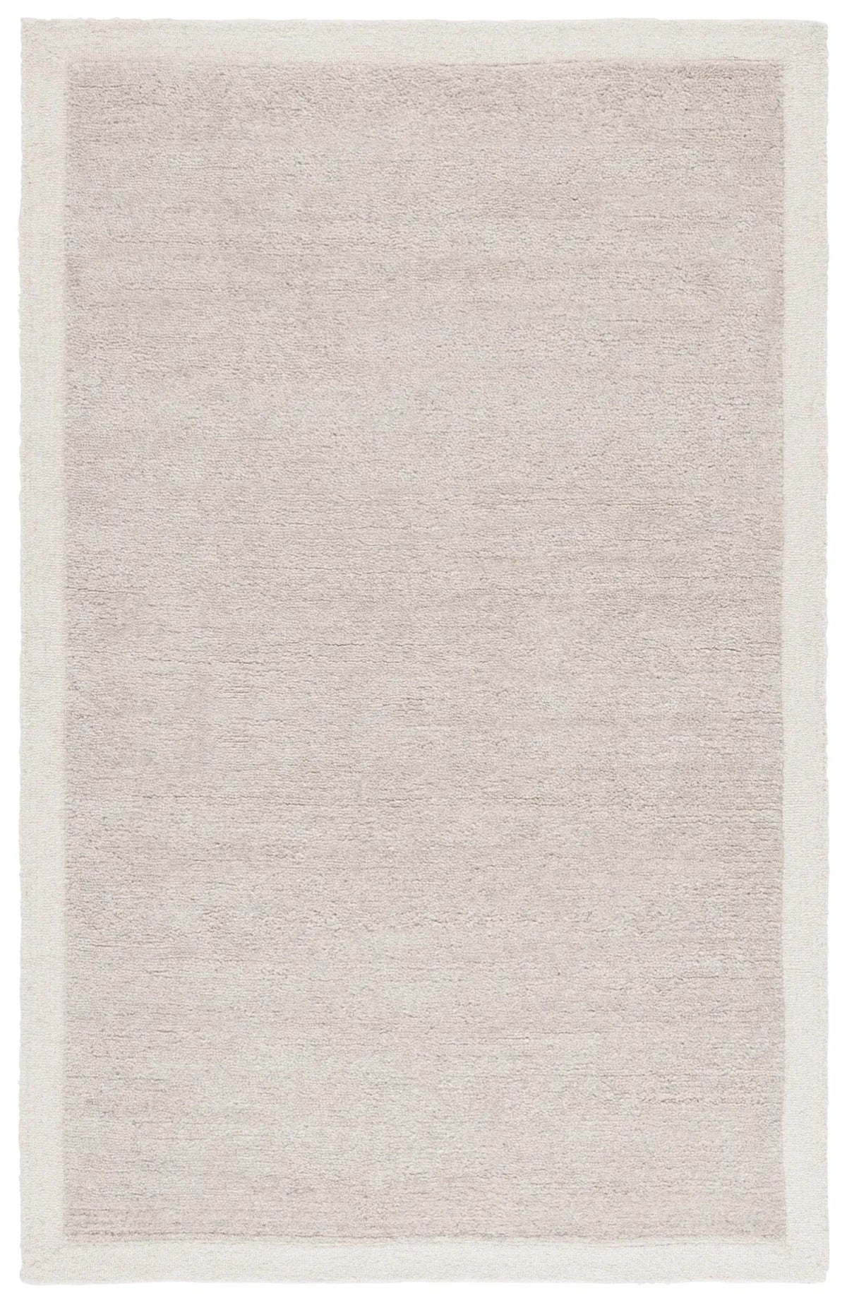 Safavieh Metro 4'-0" x 6'-0" Rug in Light Grey / Ivory