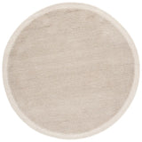 Safavieh Metro 6'-0" x 6'-0" Rug in Light Grey / Ivory