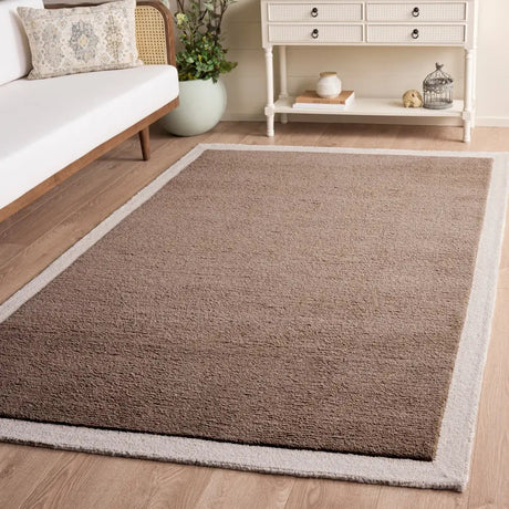 Safavieh Metro 5'-0" x 8'-0" Rug in Brown / Ivory