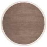 Safavieh Metro 6'-0" x 6'-0" Rug in Brown / Ivory