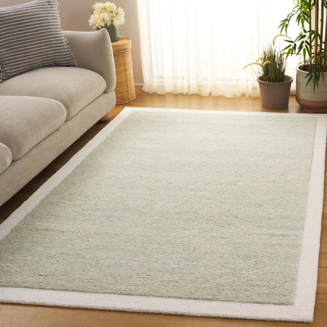 Safavieh Metro 4'-0" x 6'-0" Rug in Sage / Ivory