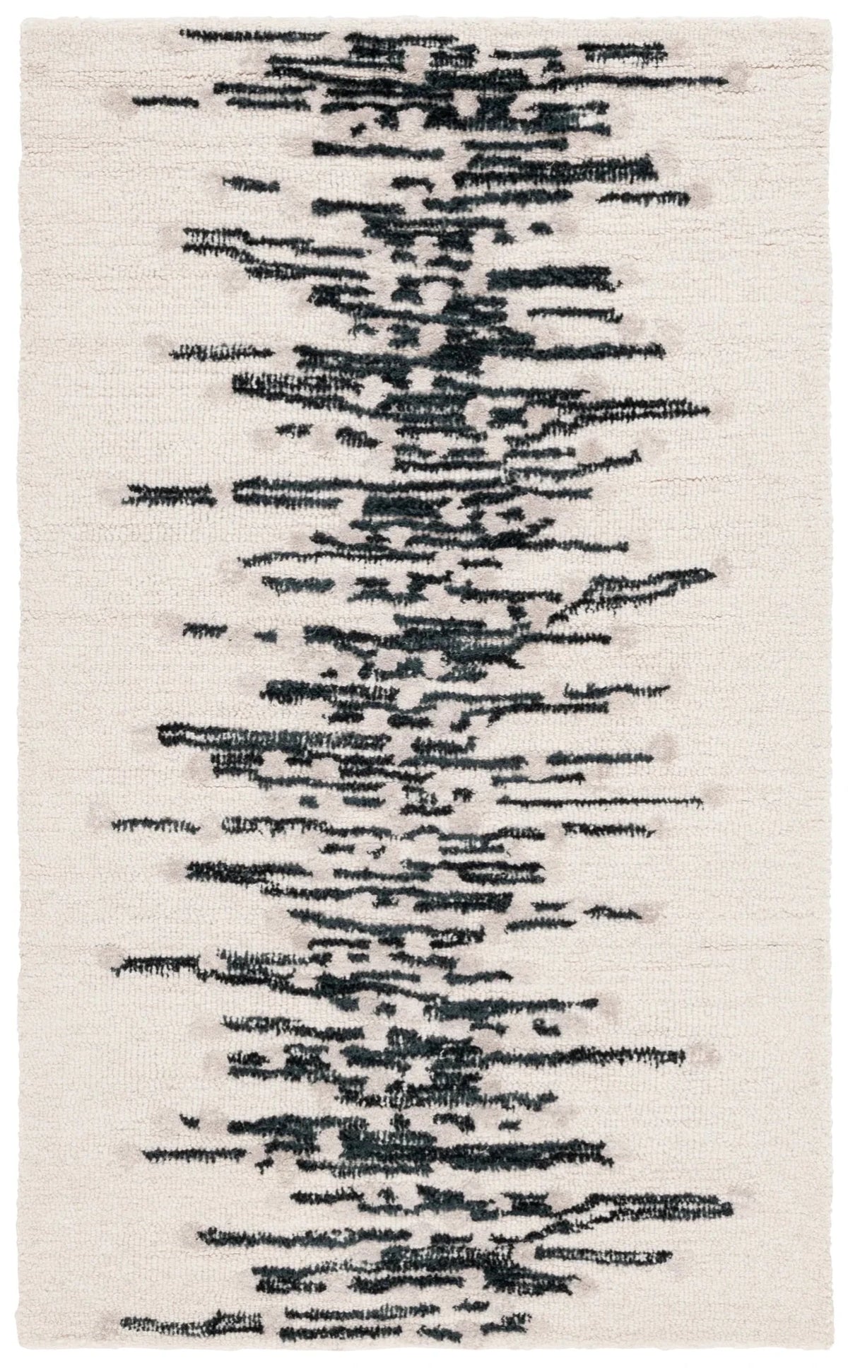 Safavieh Metro 3'-0" x 5'-0" Rug in Black / Ivory